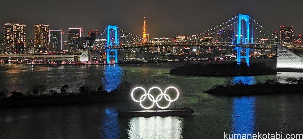 ヒルトン東京お台場宿泊記のブログ、レインボーブリッジビューの眺望と朝食!