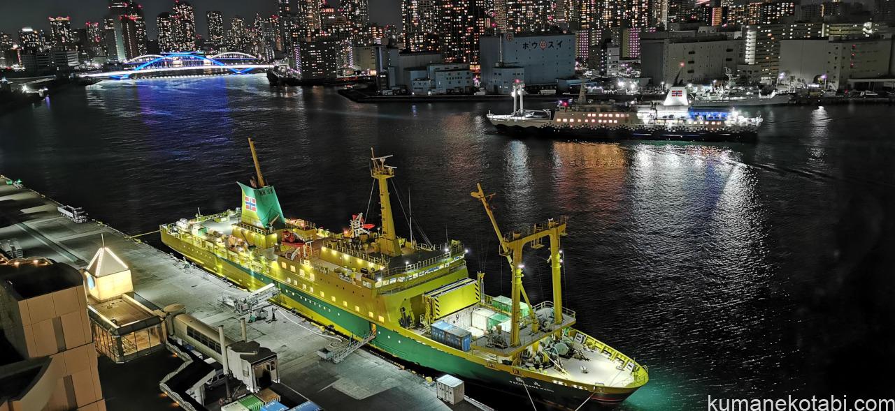 インターコンチネンタル東京ベイ宿泊記のブログ、眺望に優れたリバービュー!