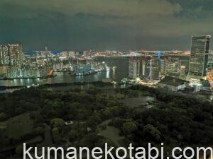 コンラッド東京宿泊記ブログ、コンラッドベアと過ごすベイビュースイートの眺望!