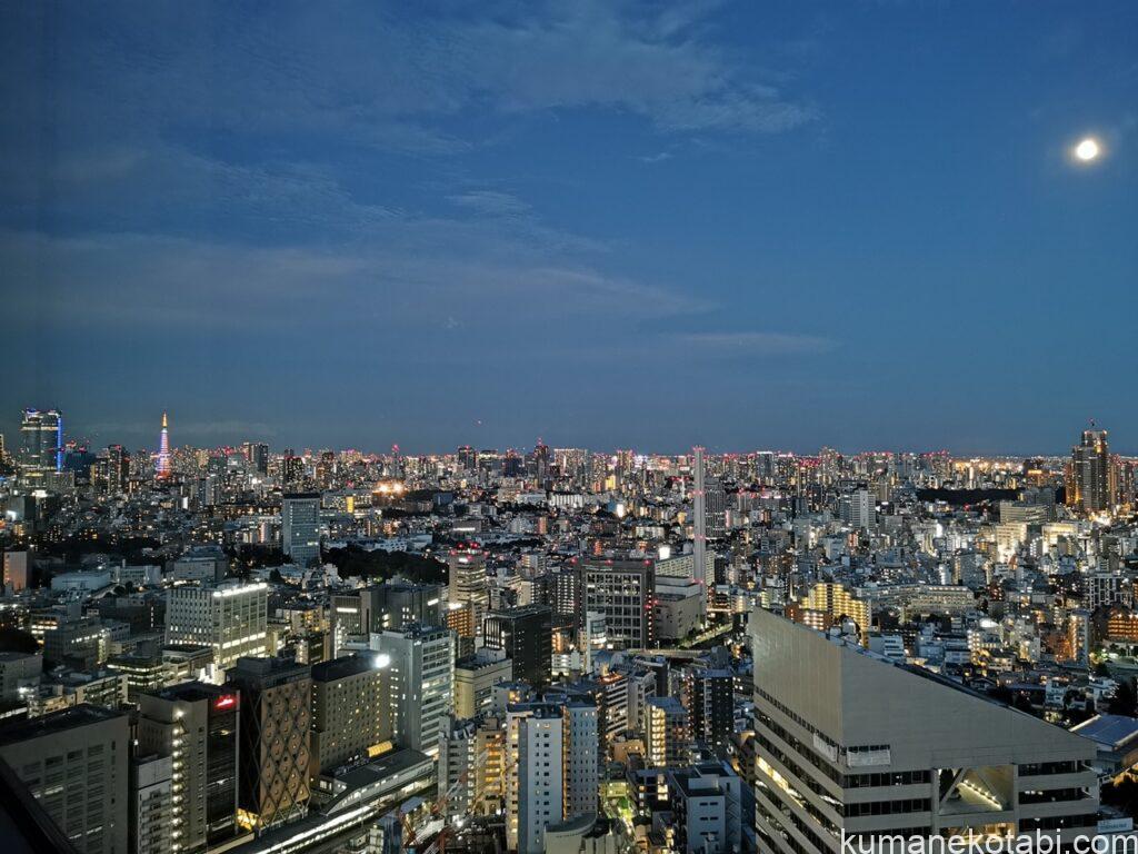 セルリアンタワー東急ホテル宿泊記のブログ、クラブラウンジと絶景の眺望!