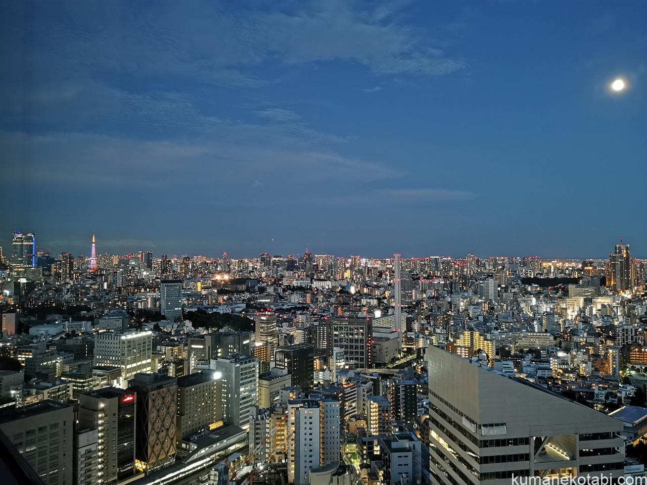 セルリアンタワー東急ホテル宿泊記のブログ、クラブラウンジと絶景の眺望!