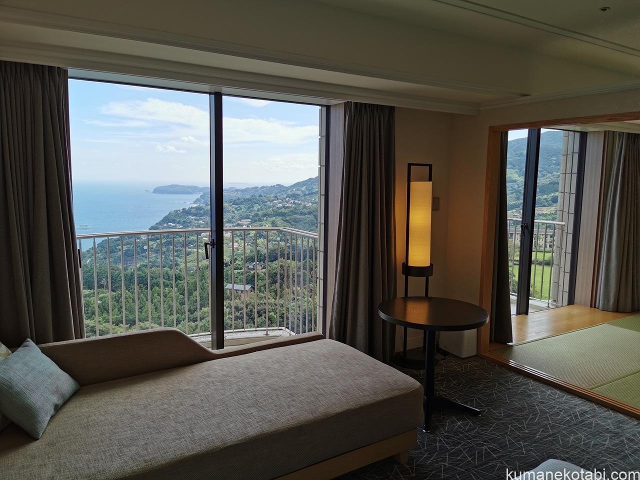 ヒルトン小田原リゾート&スパ宿泊記ブログ、オーシャンビューのラウンジと朝食!